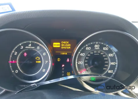 2011 Acura Mdx Technology Package из США, поврежденный, VIN 2HNYD2H69BH528222